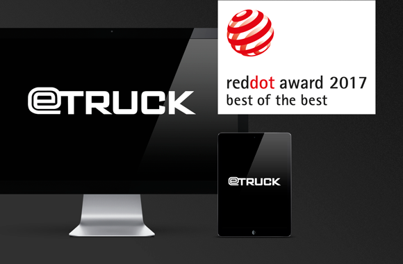 eTruck RedDot Award 2017 Best of the best